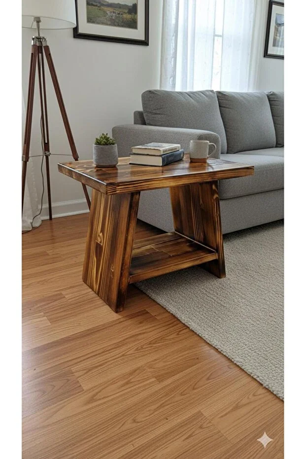 Ahşap Sehpa Masif 30mm